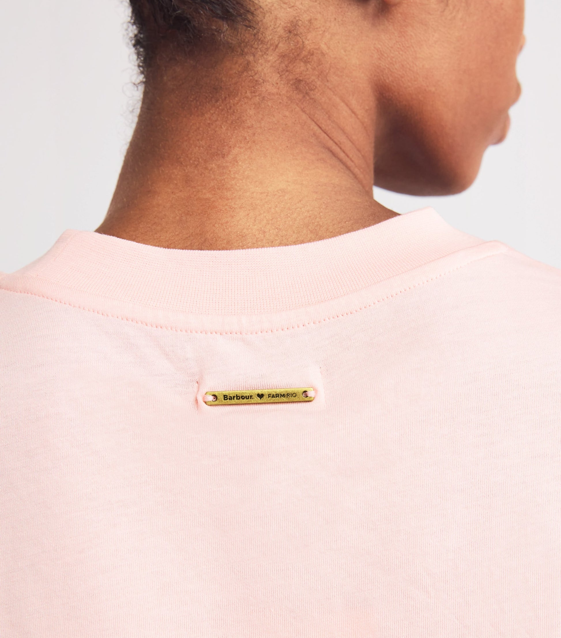 Pink x FARM Rio Cotton Maria Clara T-Shirt