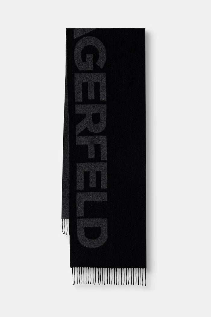 Karl Lagerfeld erkek yün atkı