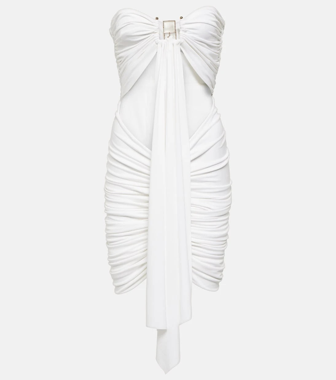 Christopher Esber - Bezel Quartz sash minidress