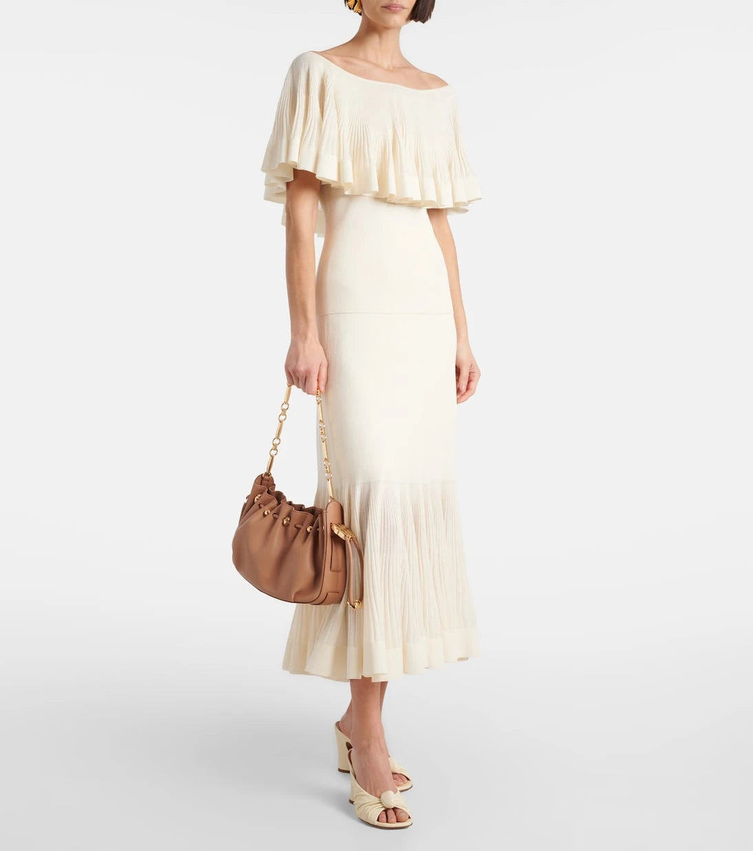 Zimmermann - Halcyon leather shoulder bag