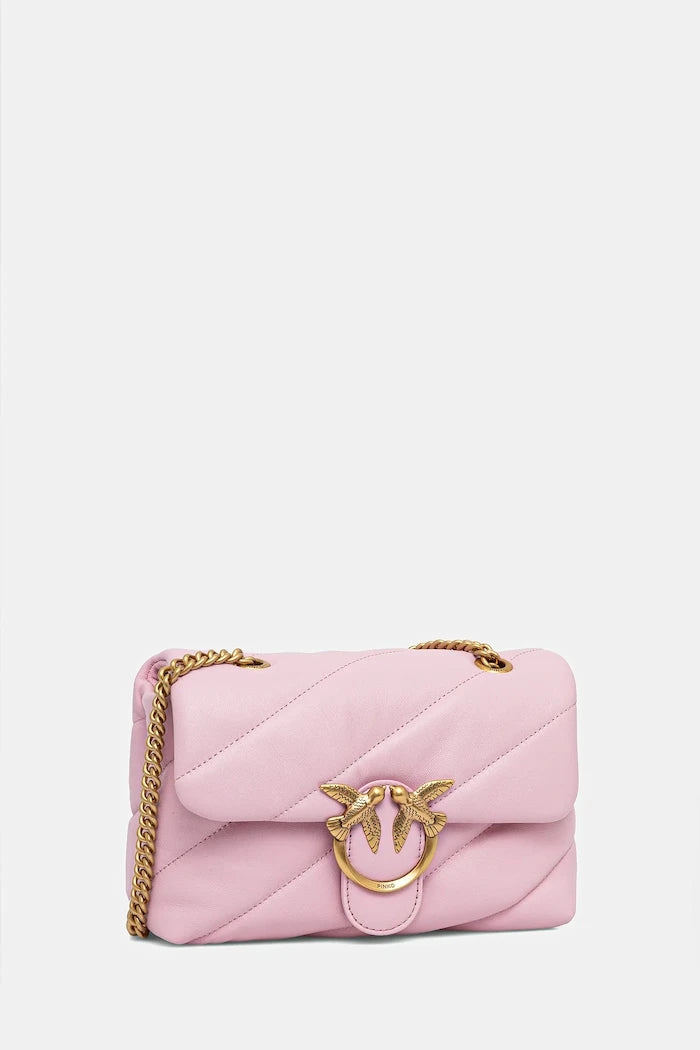 Pinko kadın deri crossbody çanta