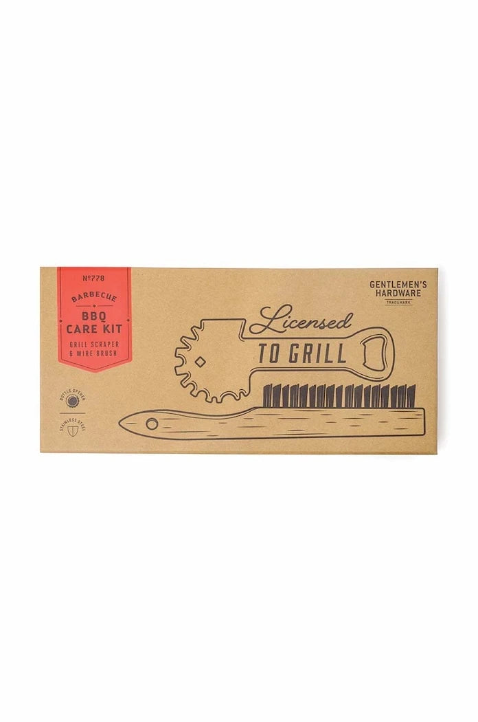 Gentlemen's Hardware BBQ Care Kit Izgara Bakım Seti (2 parça)