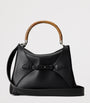 Black Calfskin The Ralph Top-Handle Bag