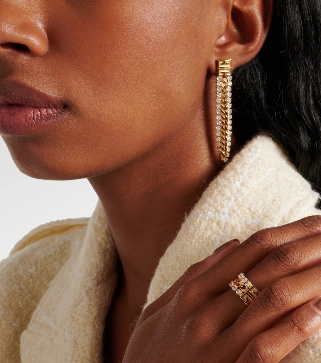 Givenchy - 4G Crystal ring