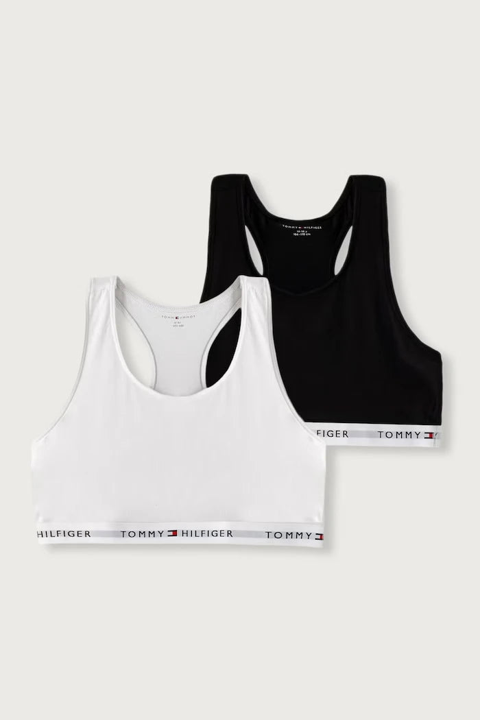 Tommy Hilfiger pamuk ve elastanlı kadın spor sütyeni