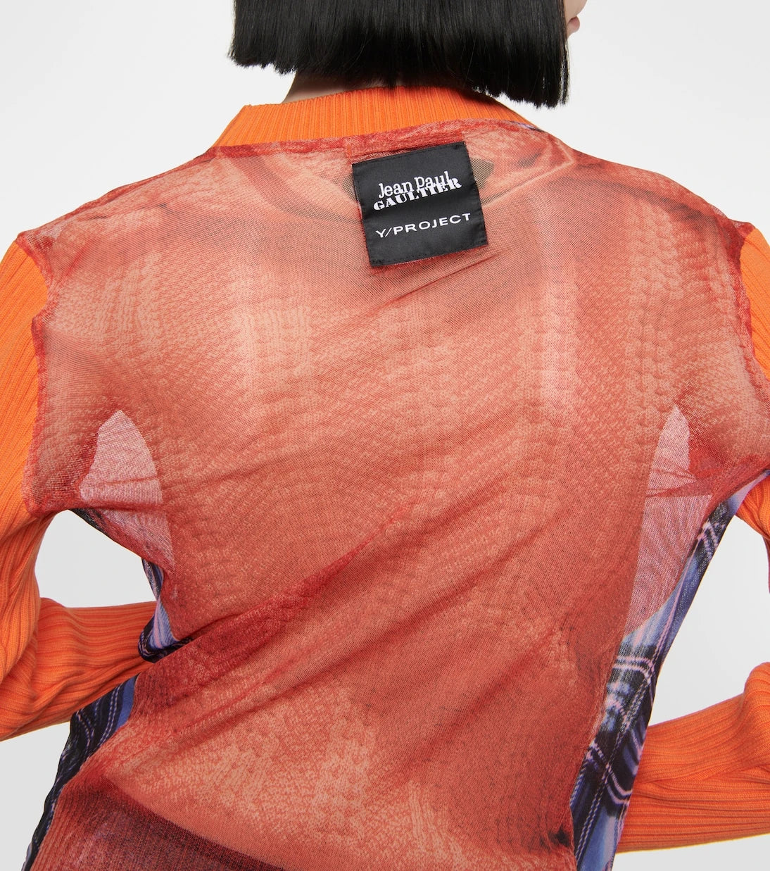 Y/Project - x Jean Paul Gaultier Trompe L'Oeil top