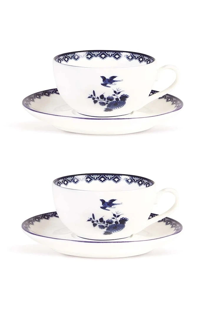 Чаша и чинийка &k amsterdam Delftware 2 броя