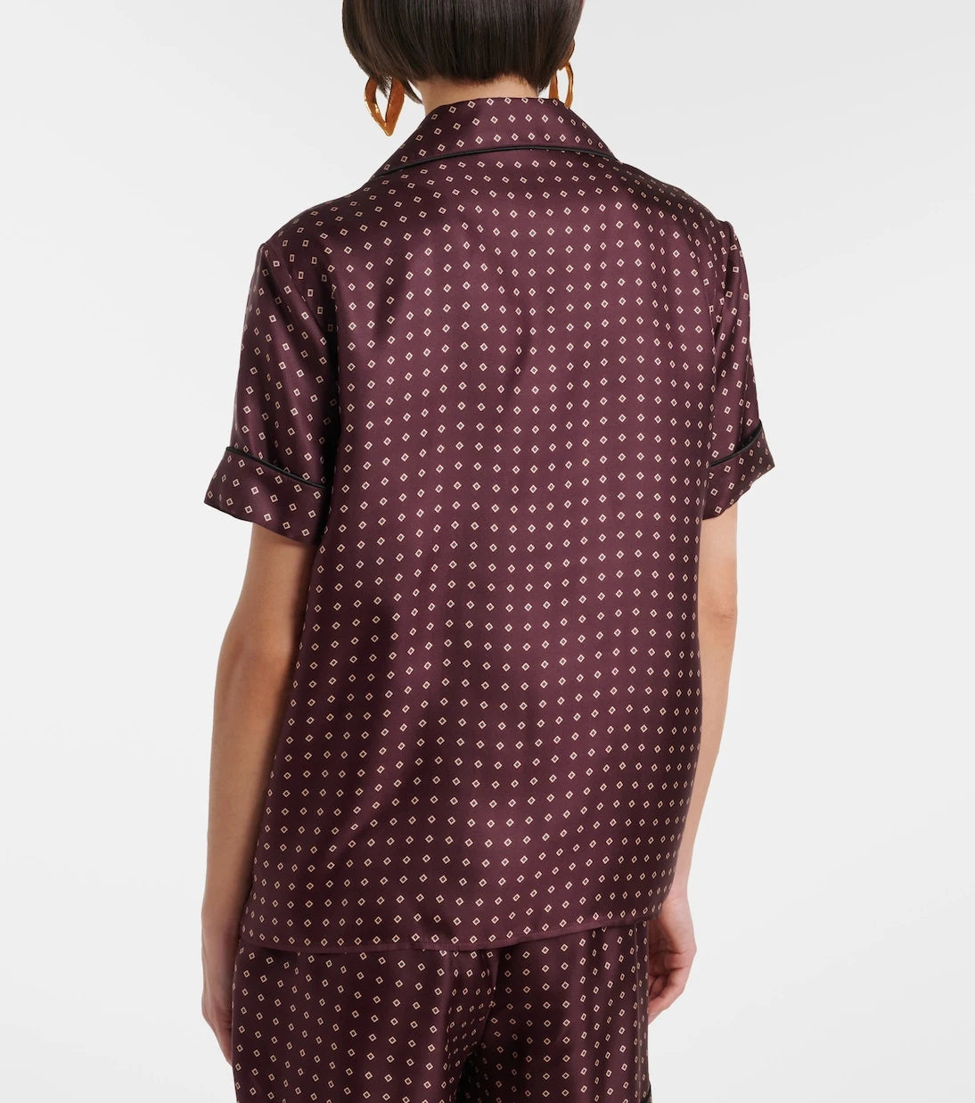 Saint Laurent - Printed silk shirt