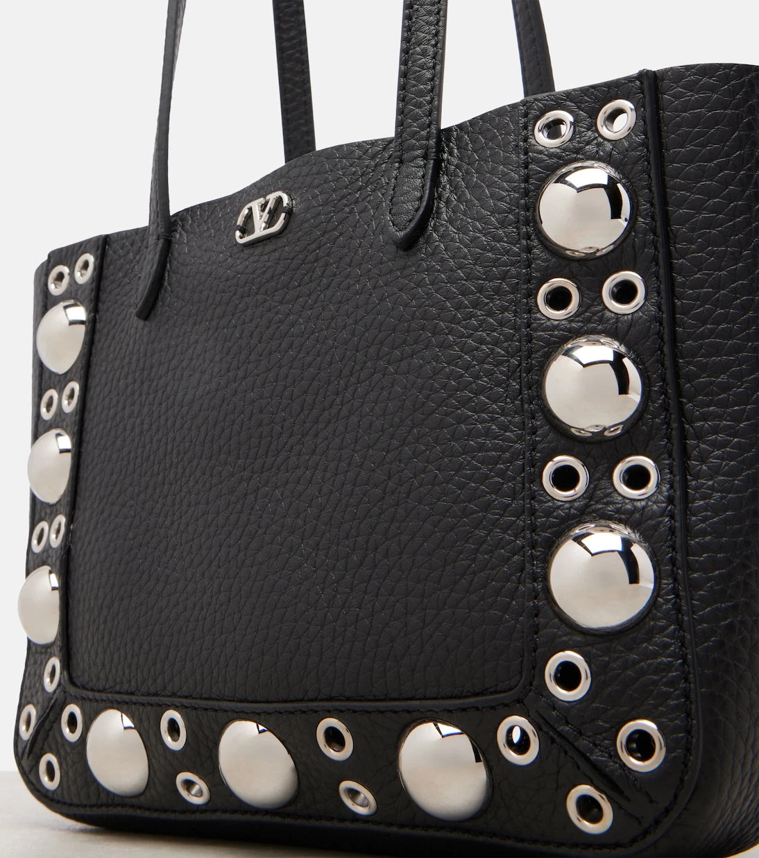 Valentino Garavani - Nellcôte Mini embellished leather shopper