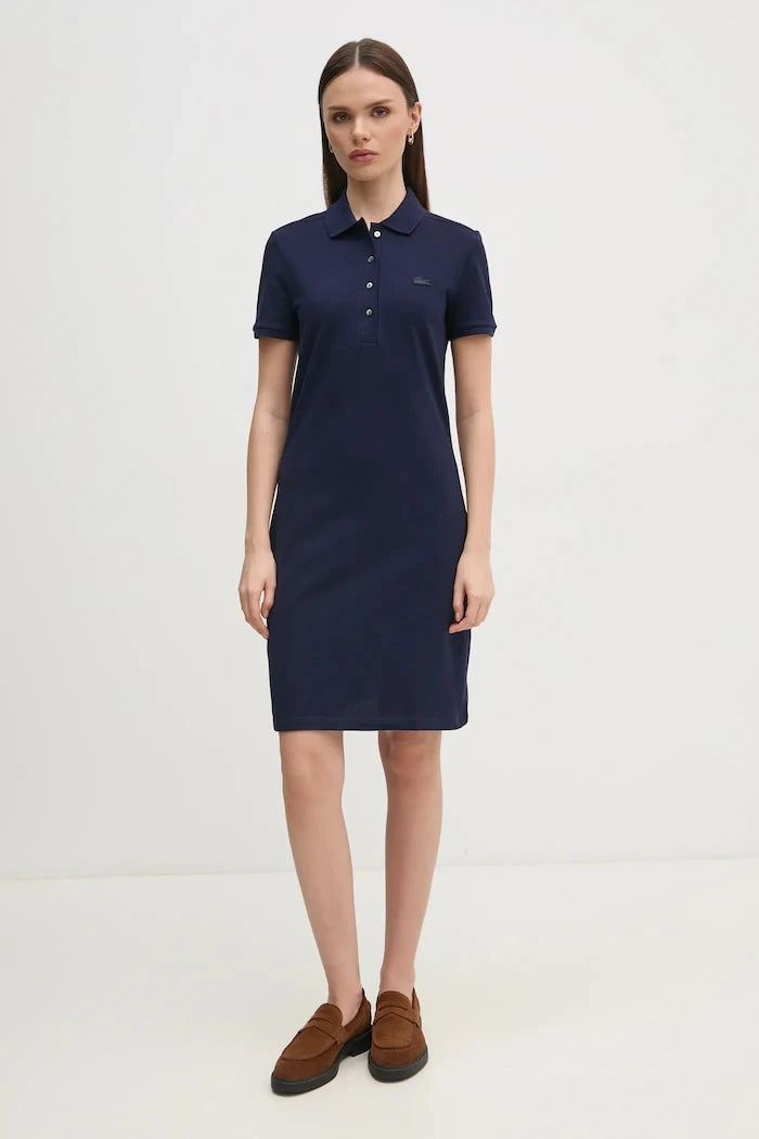 Lacoste рокля с памук