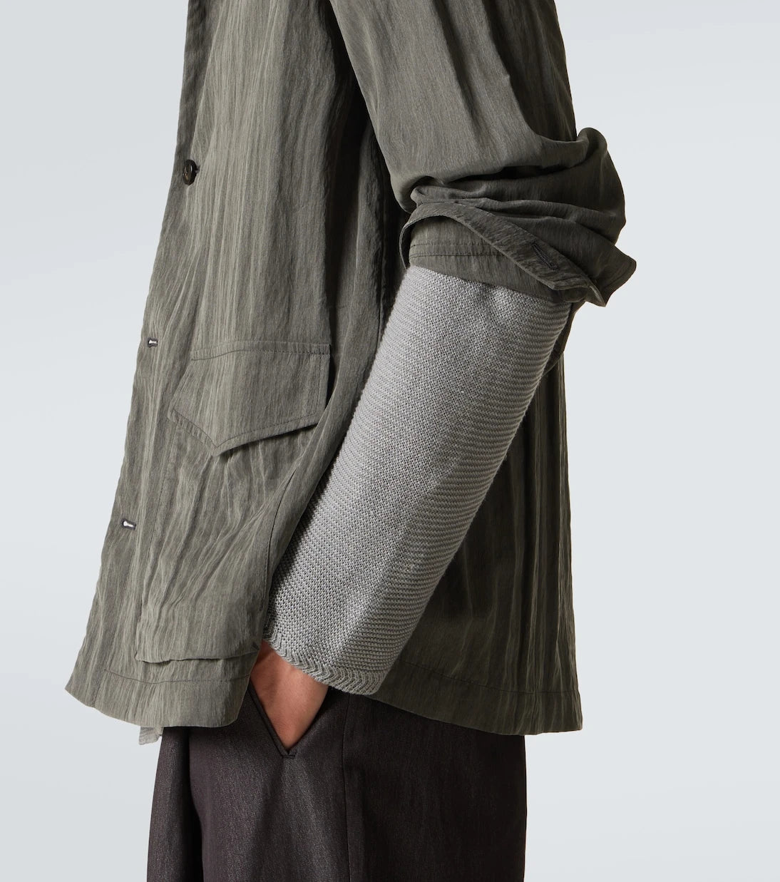 Giorgio Armani - Canvas overshirt