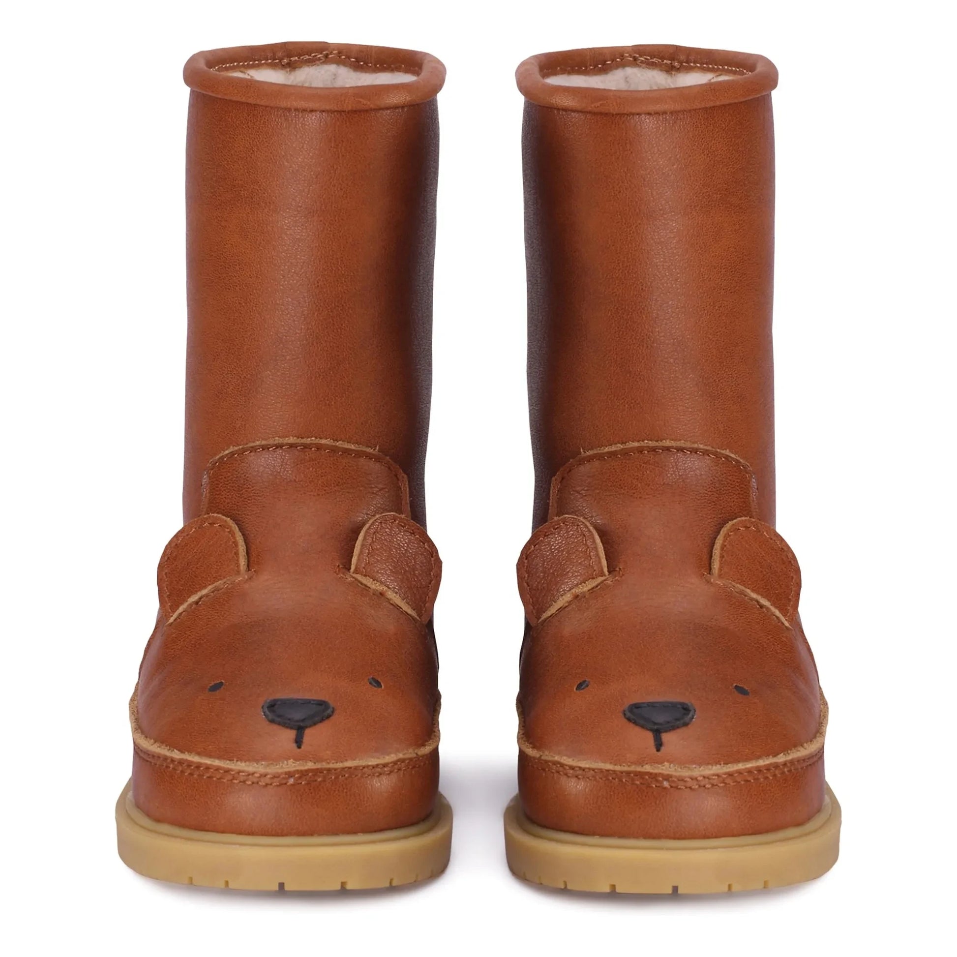Donsje - Wadudu Fur Lined Boots  | Brown