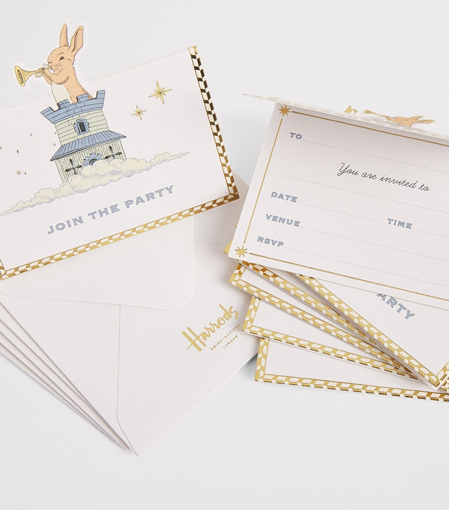 Bunny Party Invitations (Pack of 8)