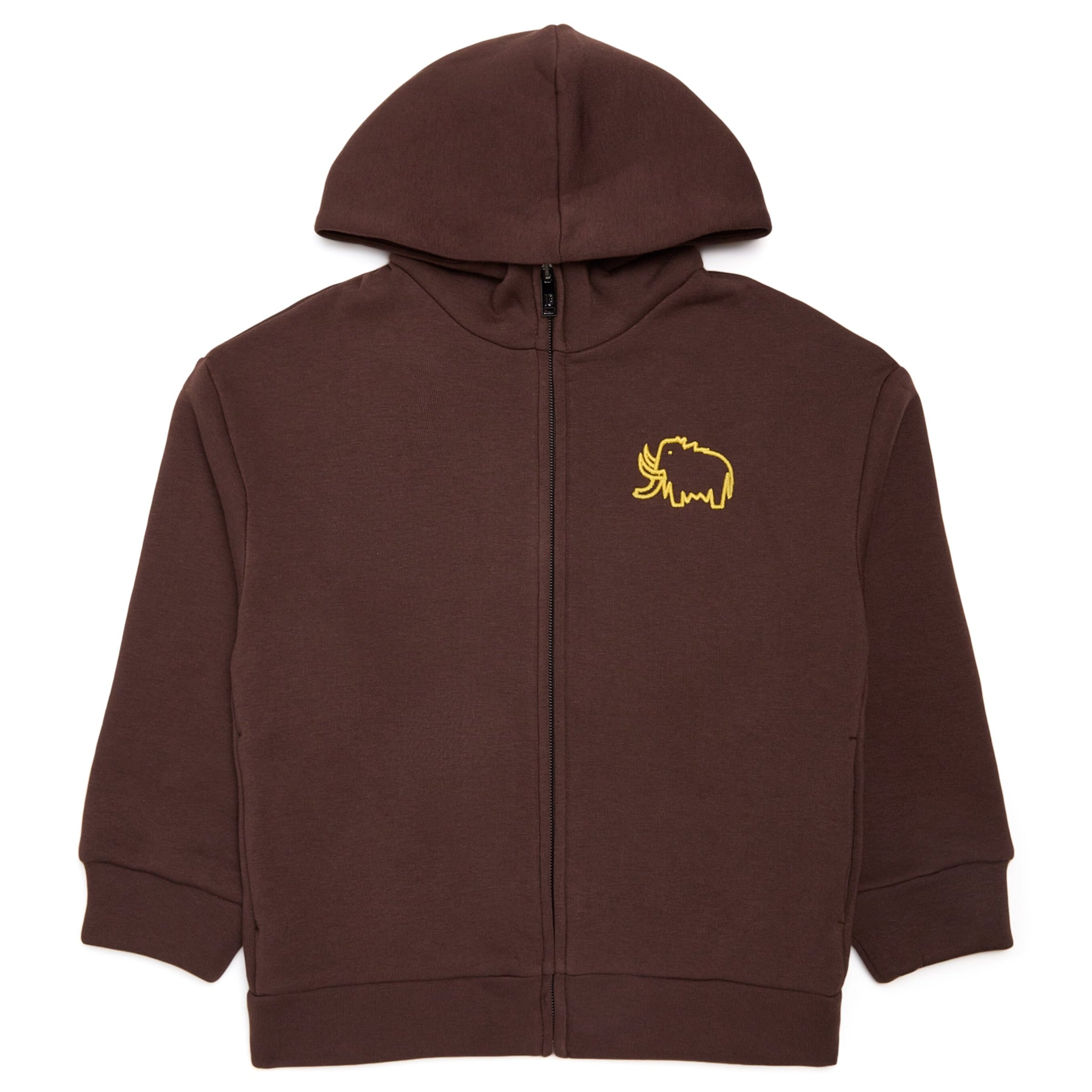Cotton Mammoth Zip-Up Hoodie (2-14 Years)