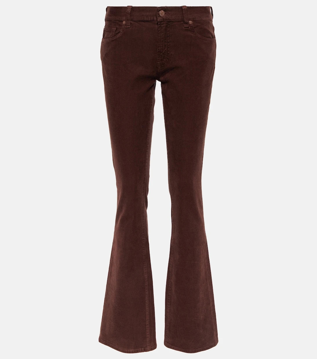 7 For All Mankind - Mid-rise flared jeans