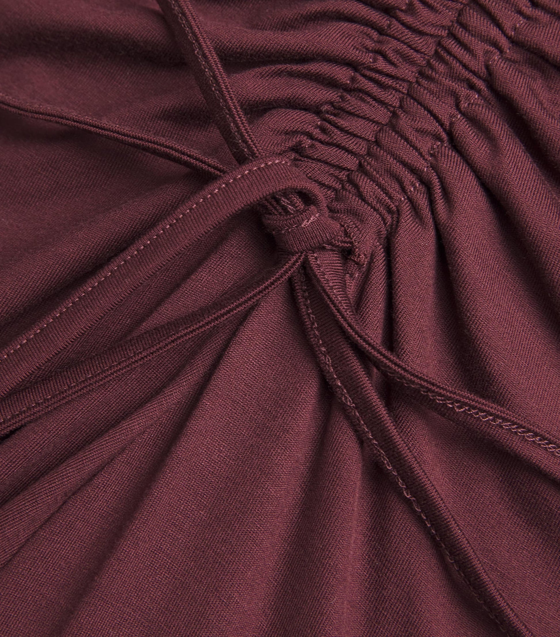 Jersey Ruched Maxi Dress