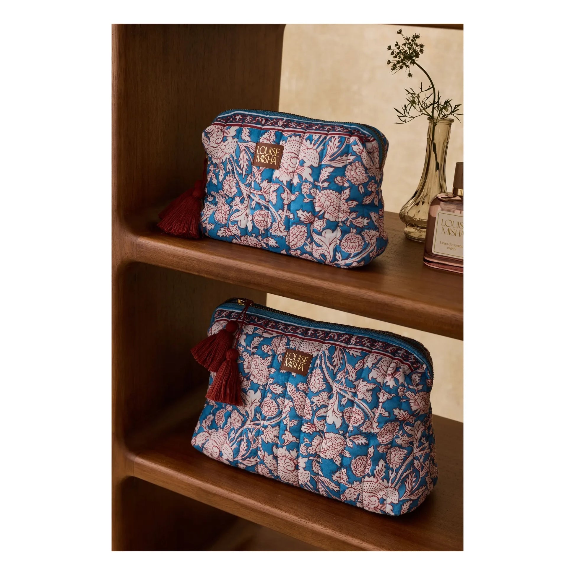 Louise Misha - Teiki toiletry bag | Blue
