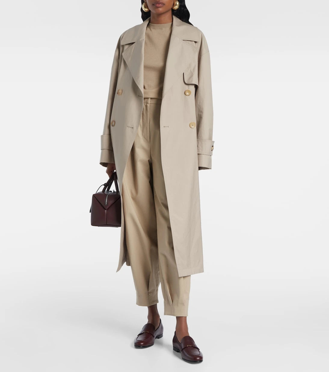 Max Mara - Leather mocassins