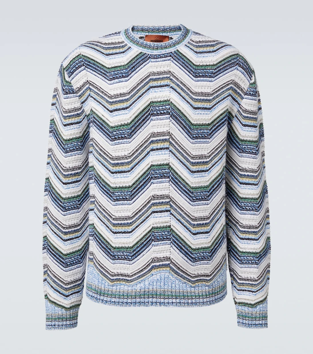 Missoni - Wave wool and cotton-blend sweater