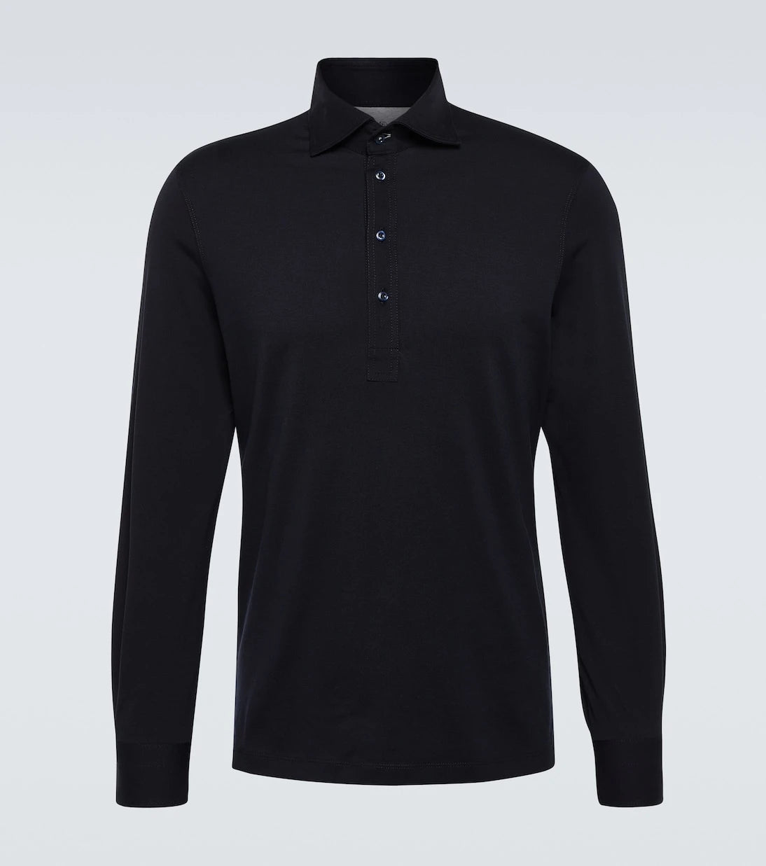Brunello Cucinelli - Cotton polo sweater