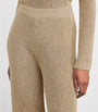 Beige Knitted Lawena Trousers