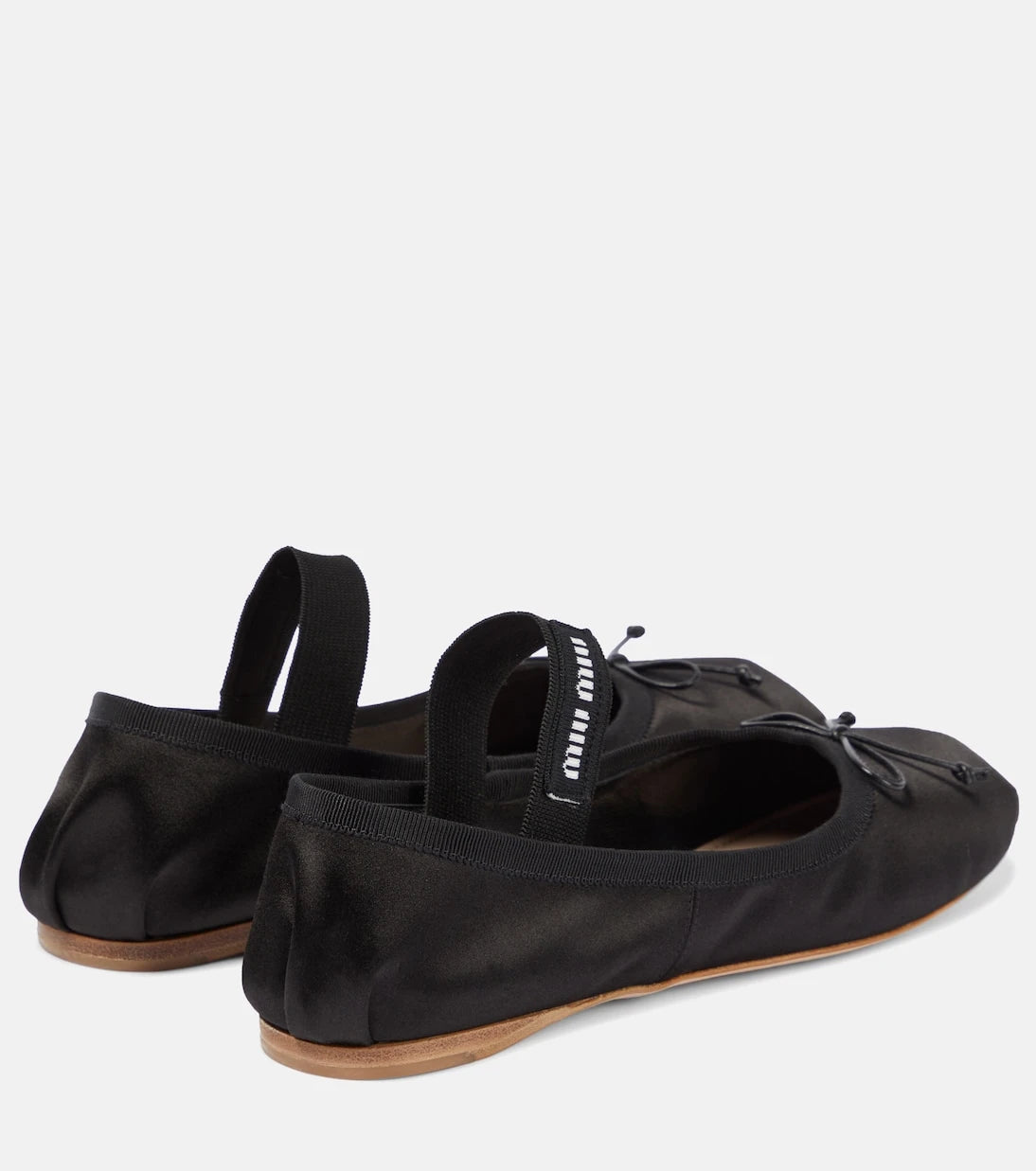 Miu Miu - Satin ballet flats