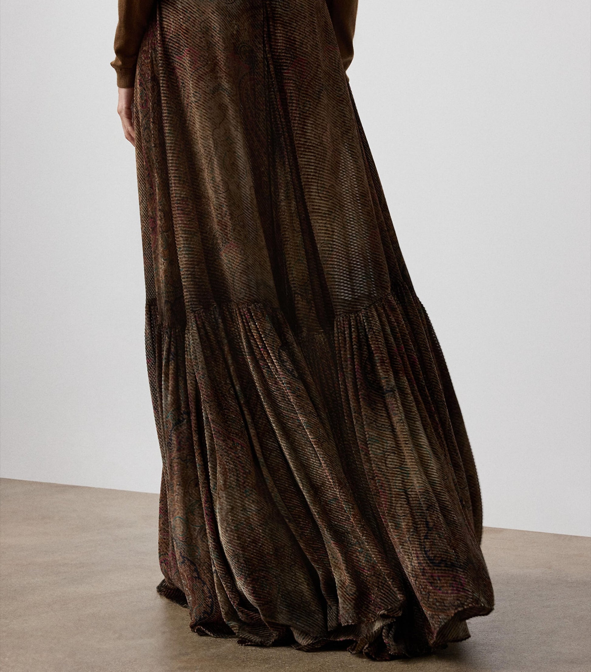 Velvet Devoré Carlita Maxi Skirt