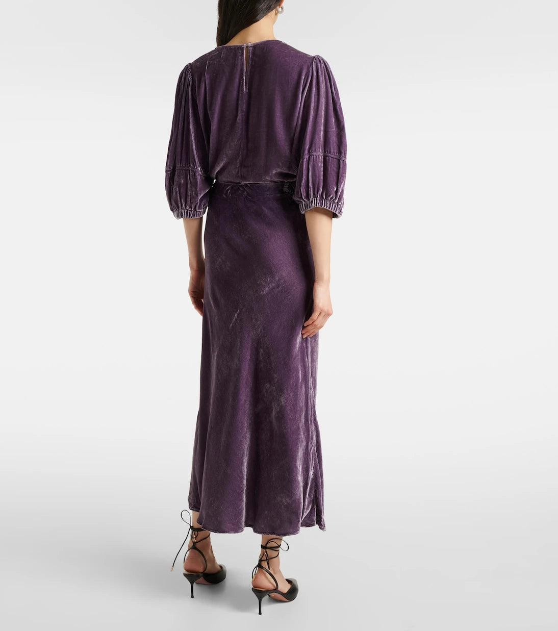 Velvet - Eza velvet maxi skirt