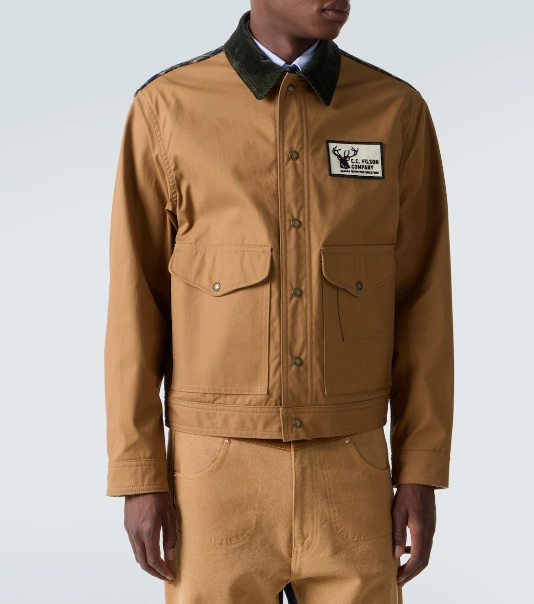 Junya Watanabe - x Filson cotton and wool-blend jacket