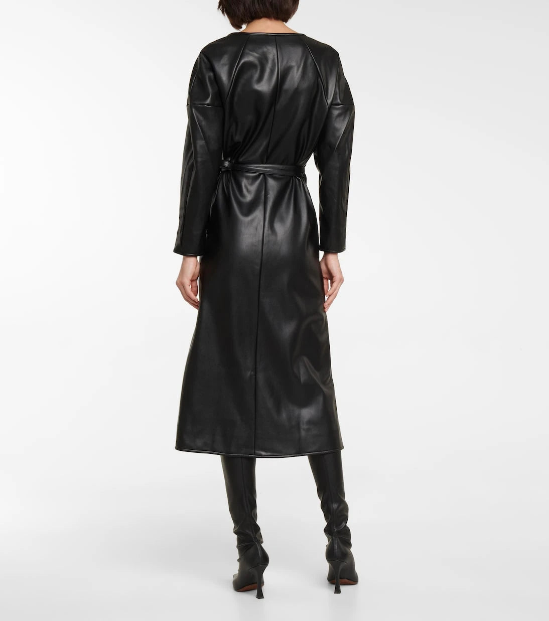 Proenza Schouler - فستان ميدي بتصميم مزموم