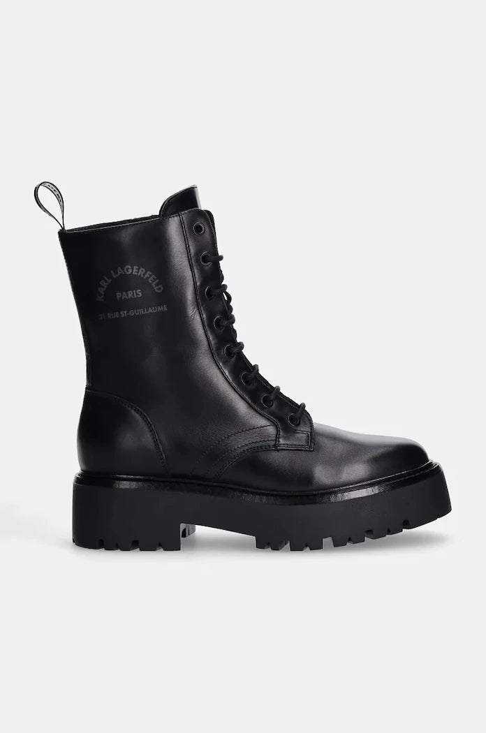 Karl Lagerfeld BURLY BIKER Deri Botlar