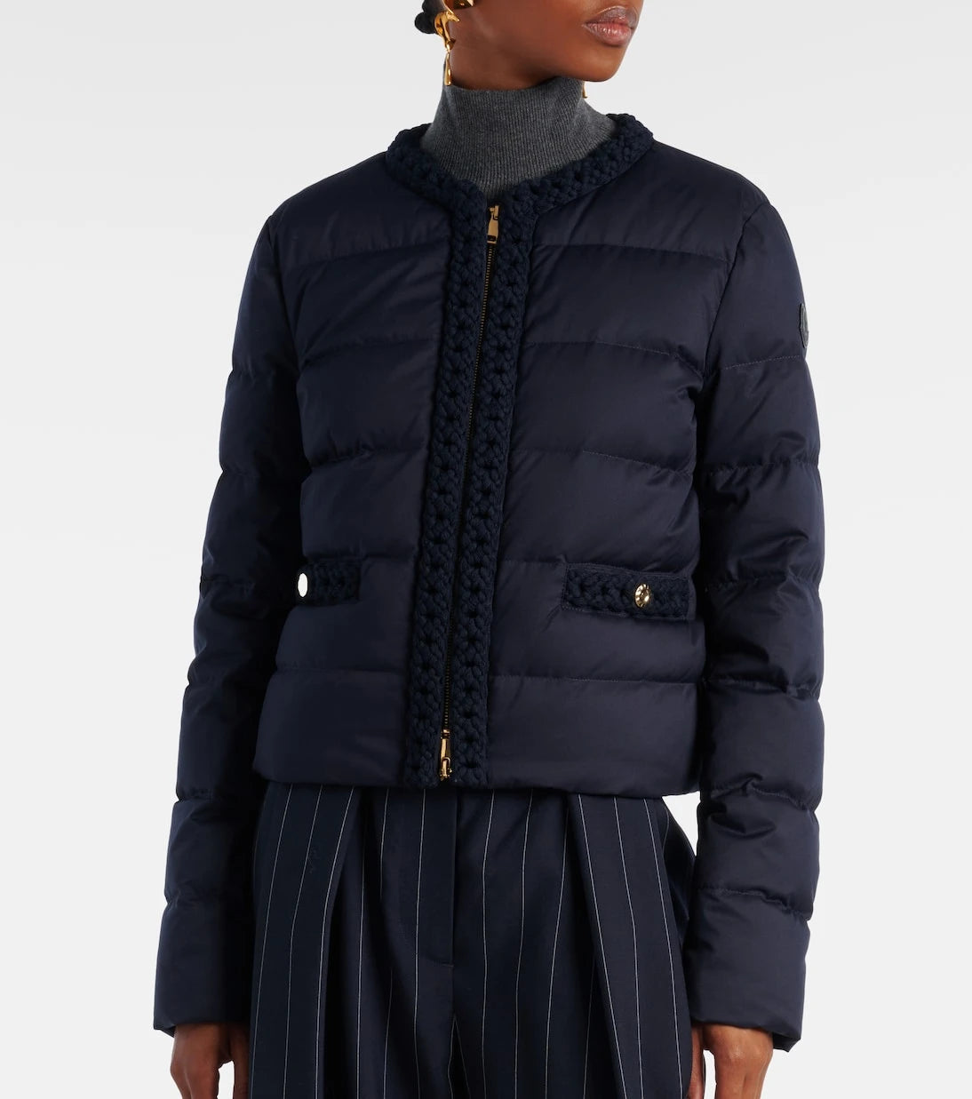 Moncler - سترة مبطنة بالريش