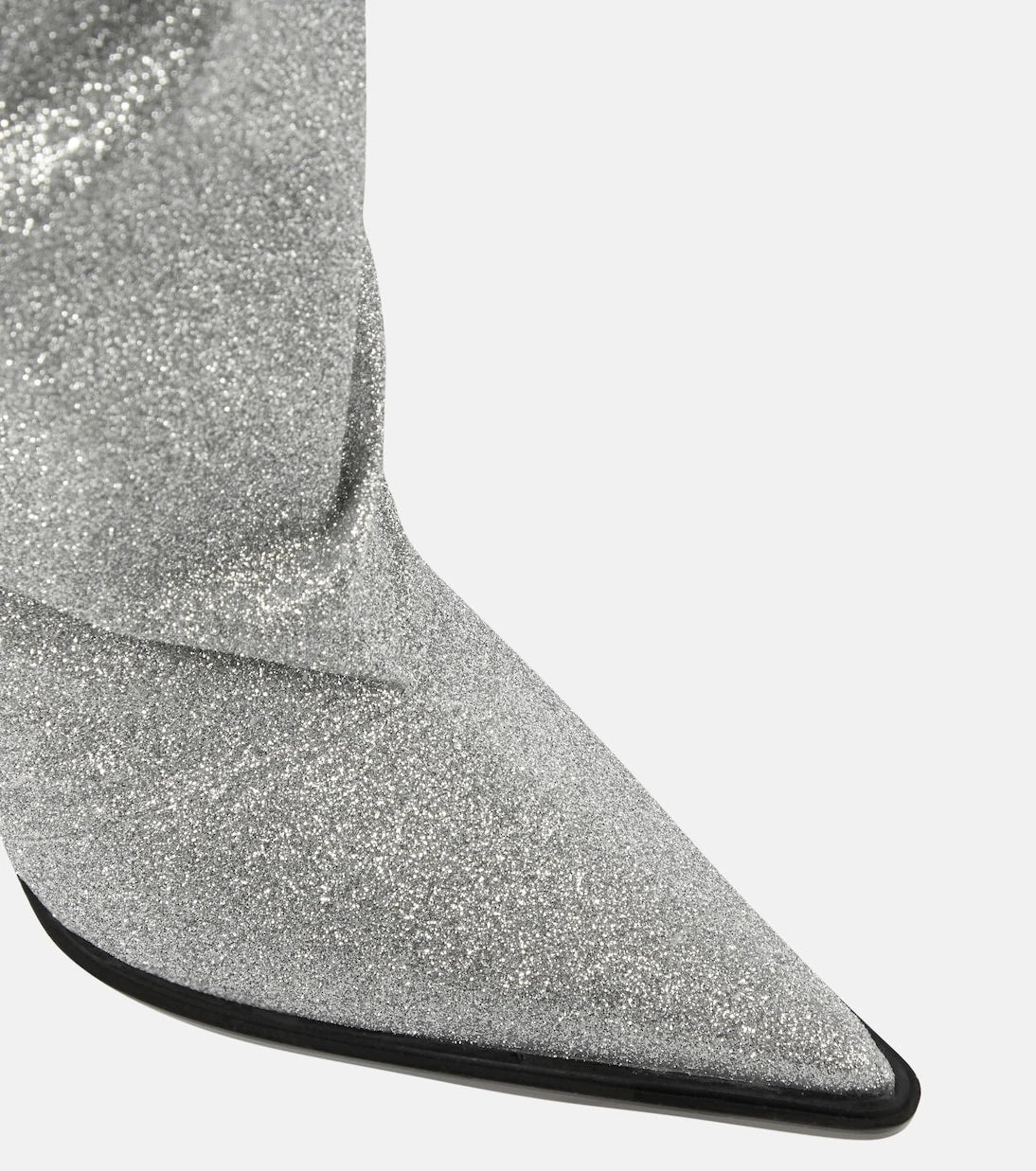 Alexandre Vauthier - Glitter knee-high boots