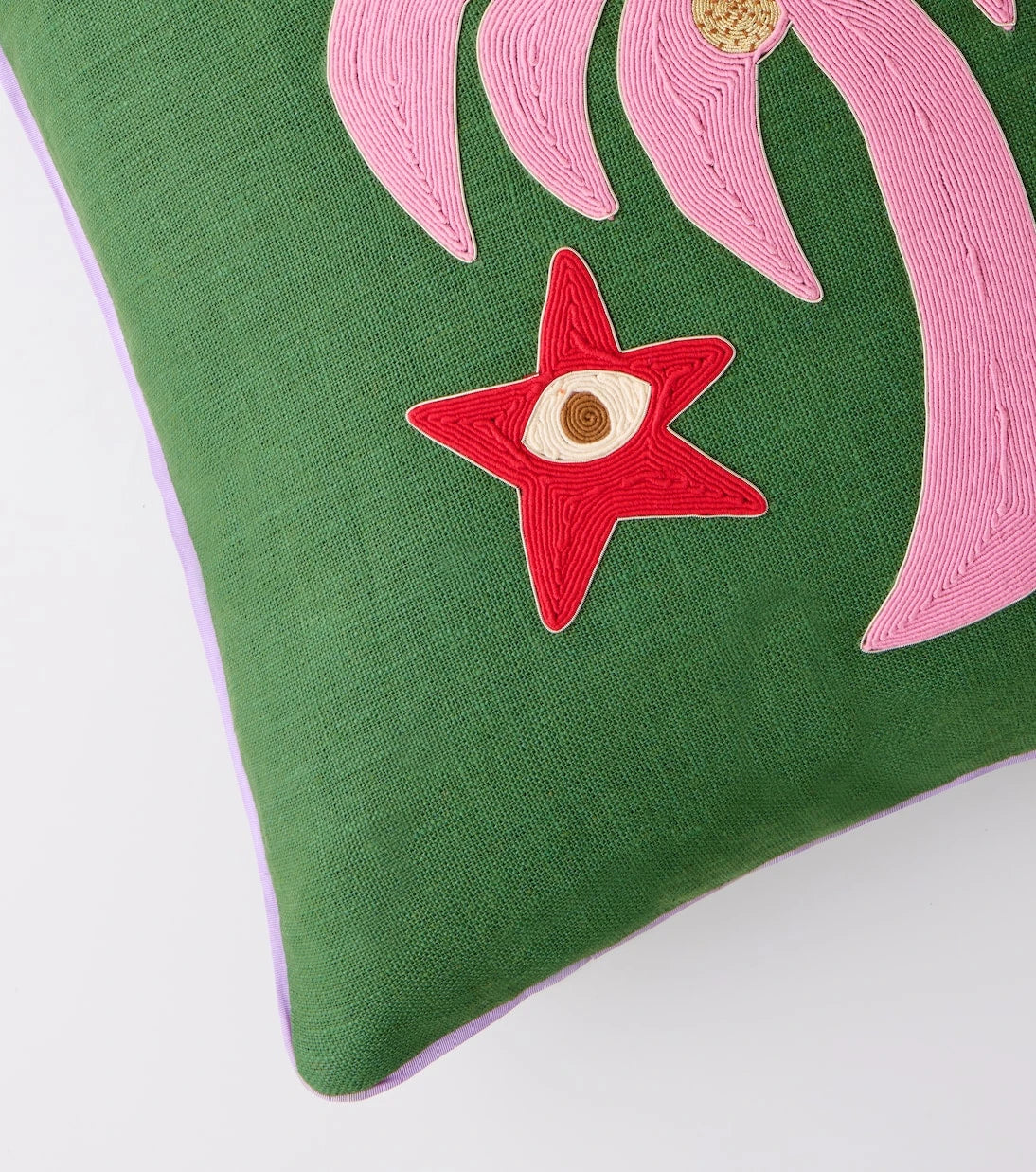 Jonathan Adler - Playa Palm Tree linen cushion