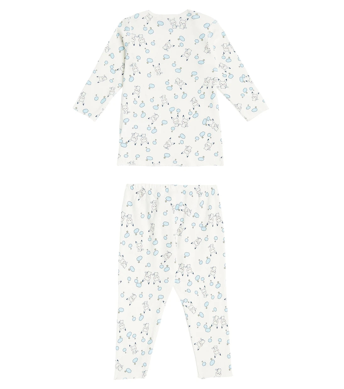 Bonpoint - x Pokémon Baby Timi printed cotton onesie