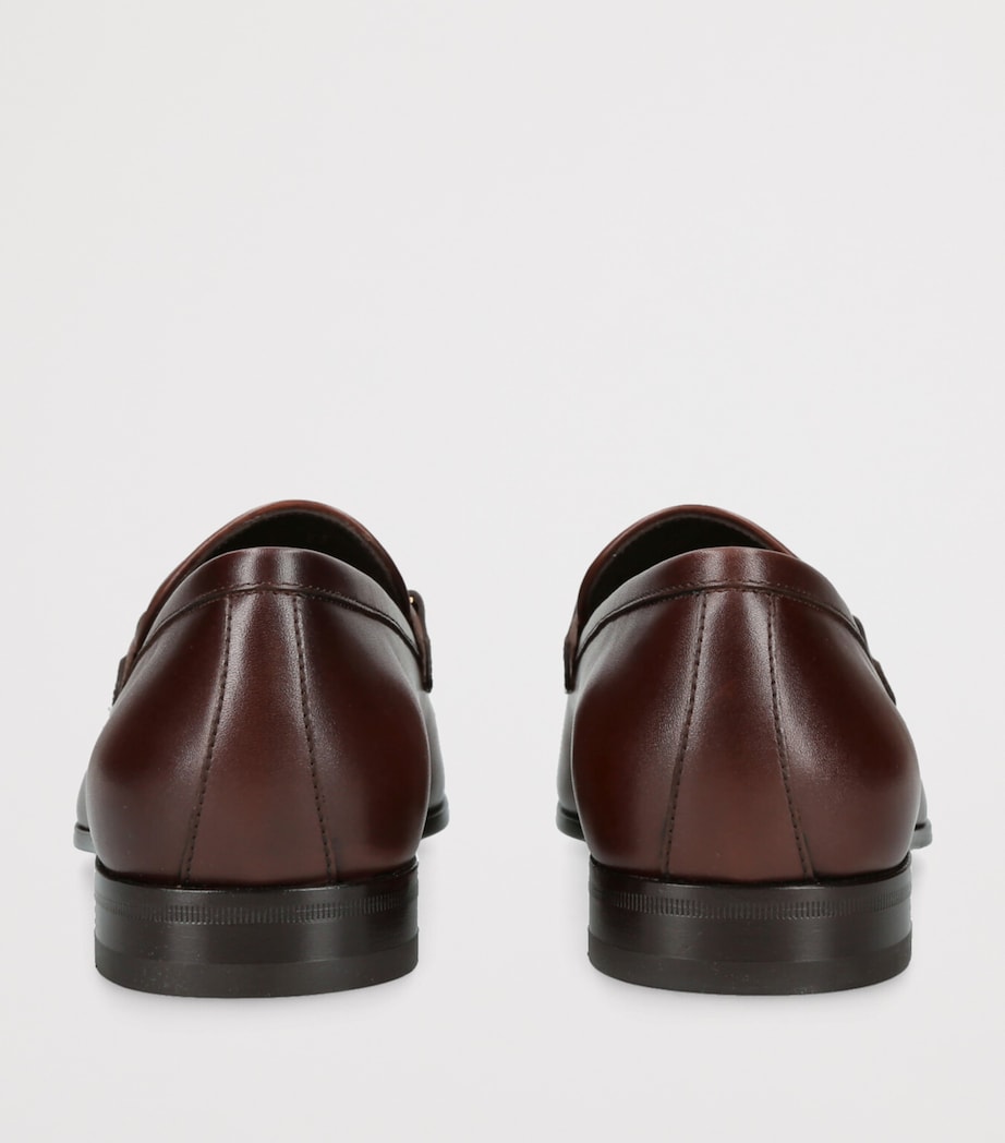 Salvatore Ferragamo Leather Balty Loafers