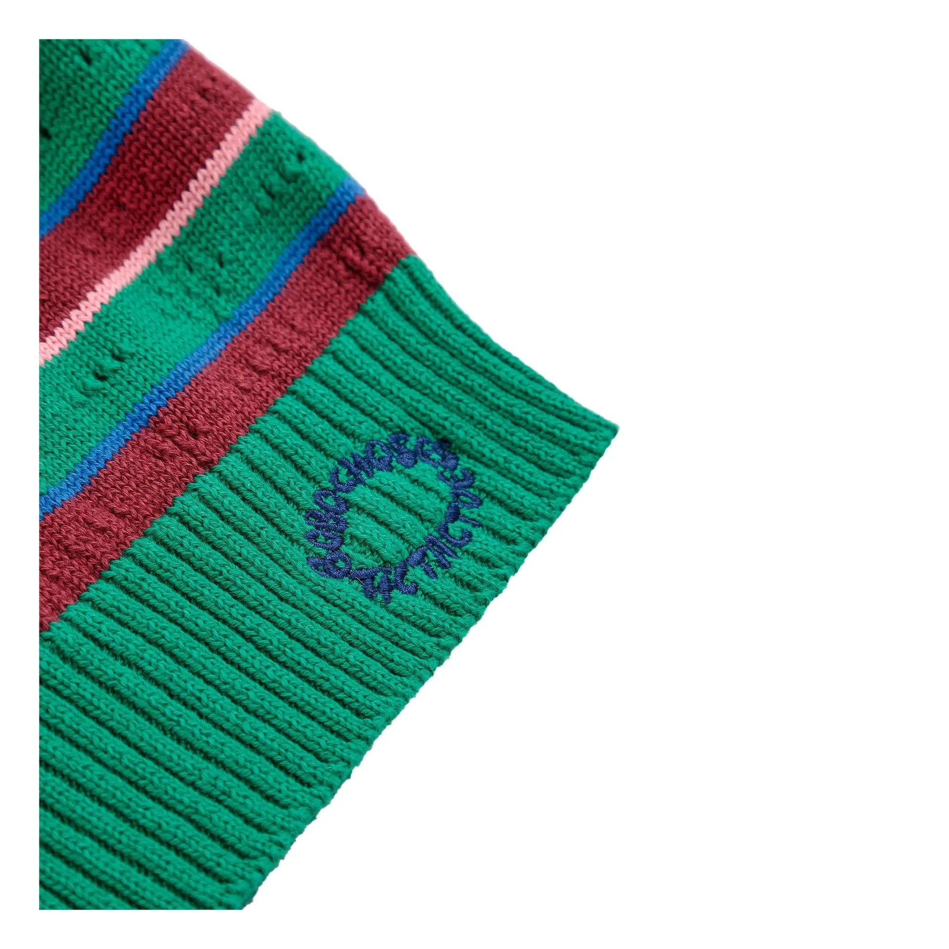 Bobo Choses - Striped Organic Cotton Vest | Green