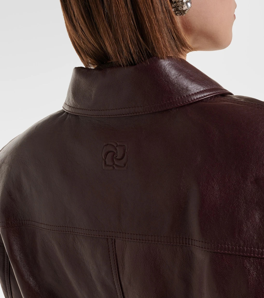 Magda Butrym - Oversized leather jacket