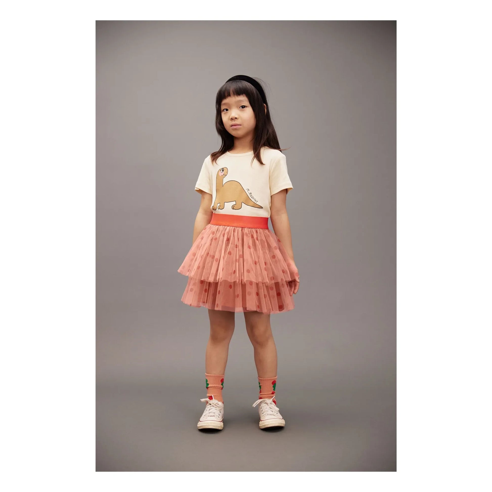 Mini Rodini - Tulle Pois skirt | Pink