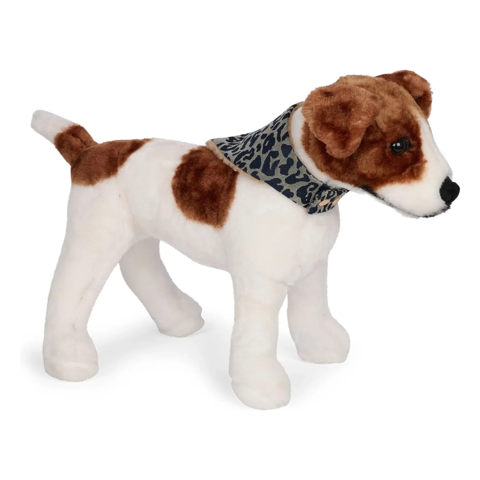 Caramel & Cie - Leopard Dog Bandana | Grey
