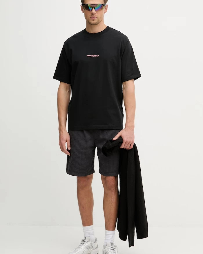 New Balance erkek pamuklu Football Club tişört