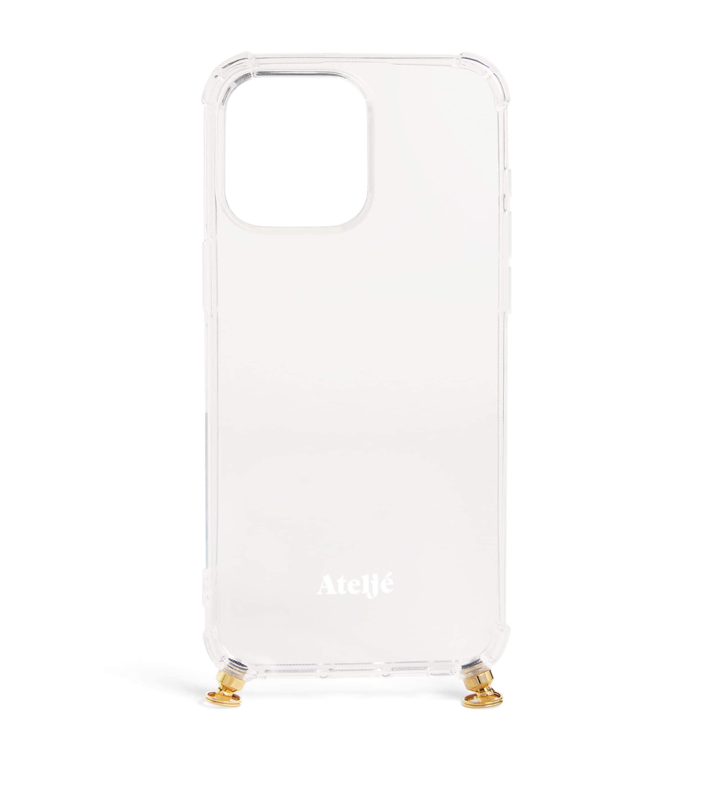 ATELJE Clear Recycled Transparent iPhone 16 Plus Case