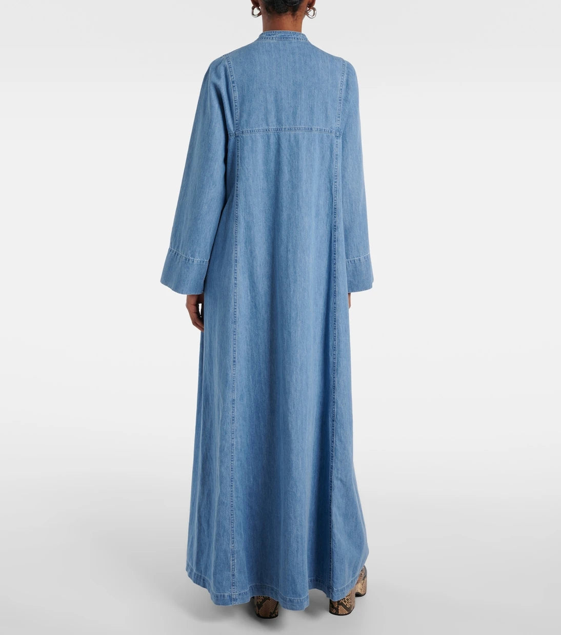 Dries Van Noten - Denim maxi dress