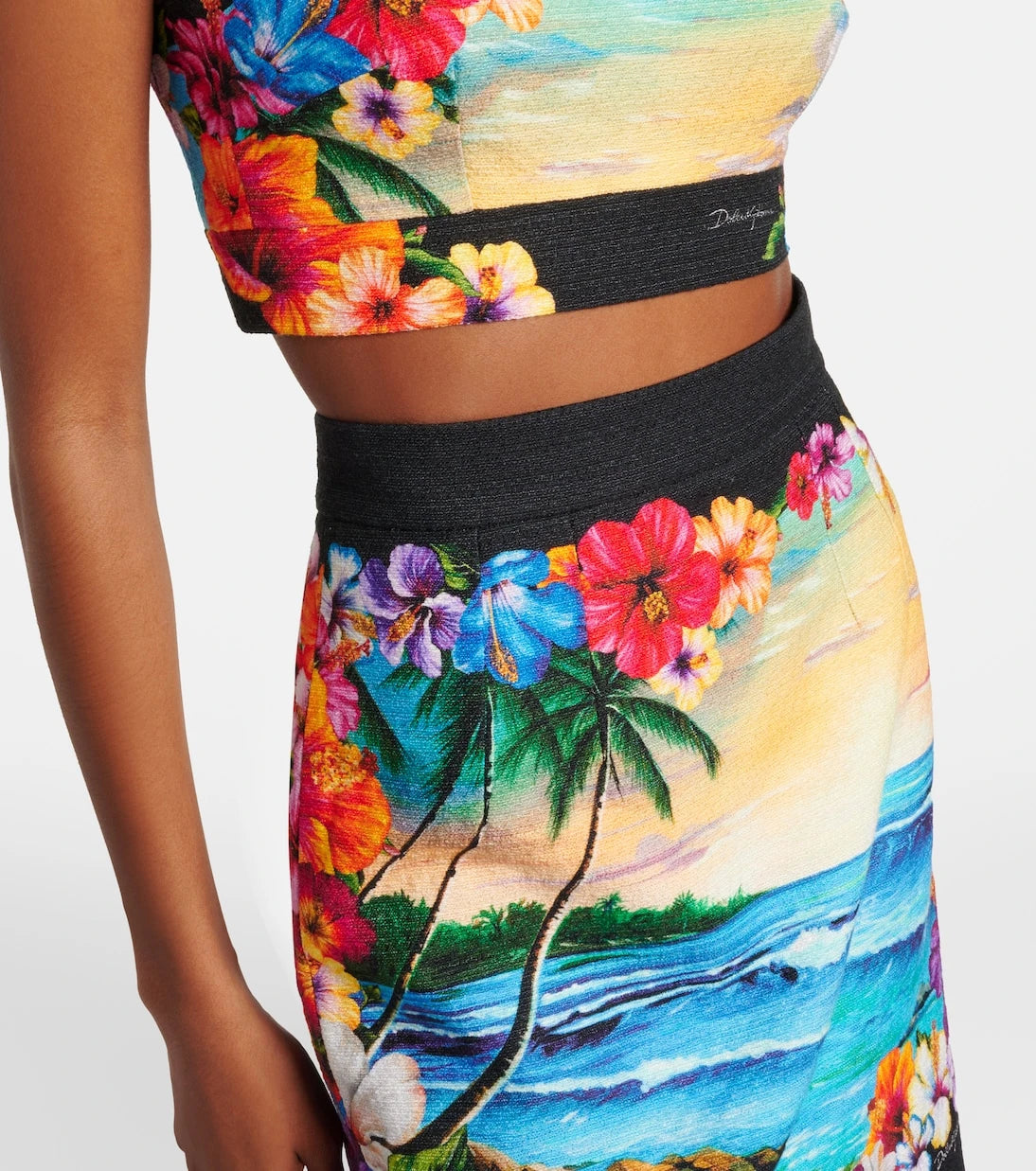 Dolce&Gabbana - Printed miniskirt