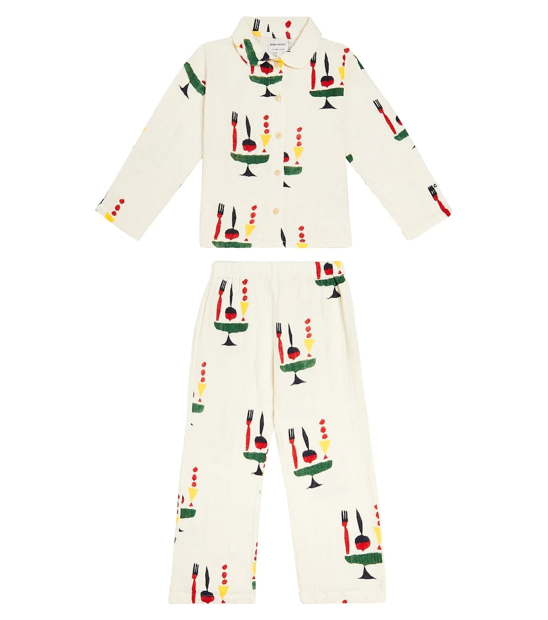 Bobo Choses - The Feast printed cotton pajamas
