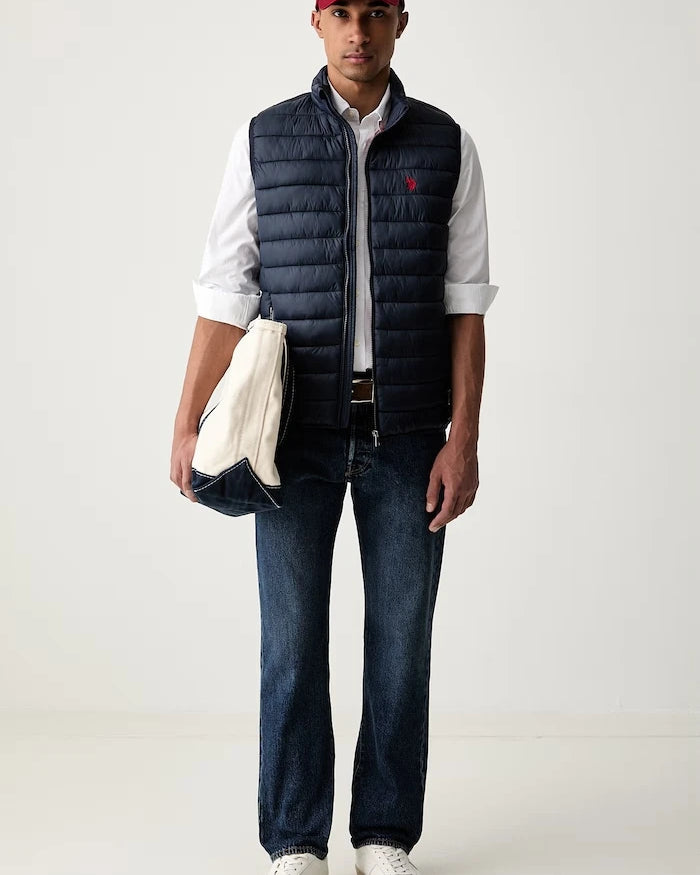 U.S. Polo Assn. Erkek Pamuk Gömlek STRETCH COTTON POPLIN