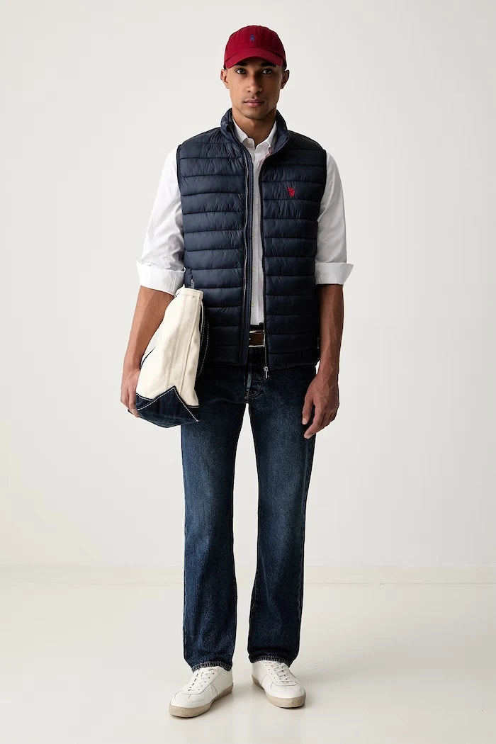 U.S. Polo Assn. Erkek Pamuk Gömlek STRETCH COTTON POPLIN