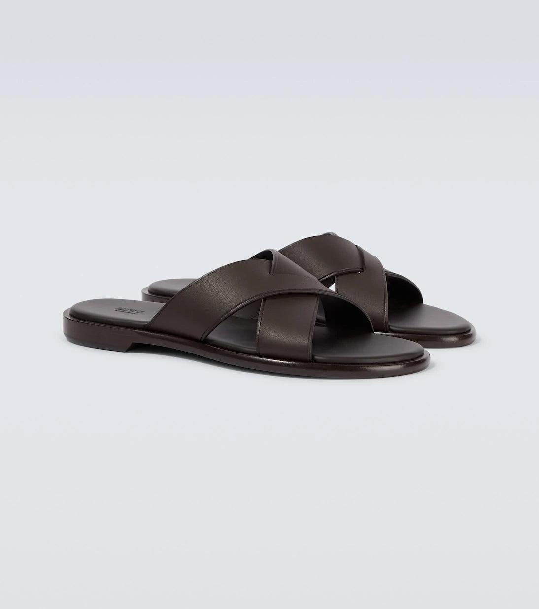 Zegna - صنادل جلدية