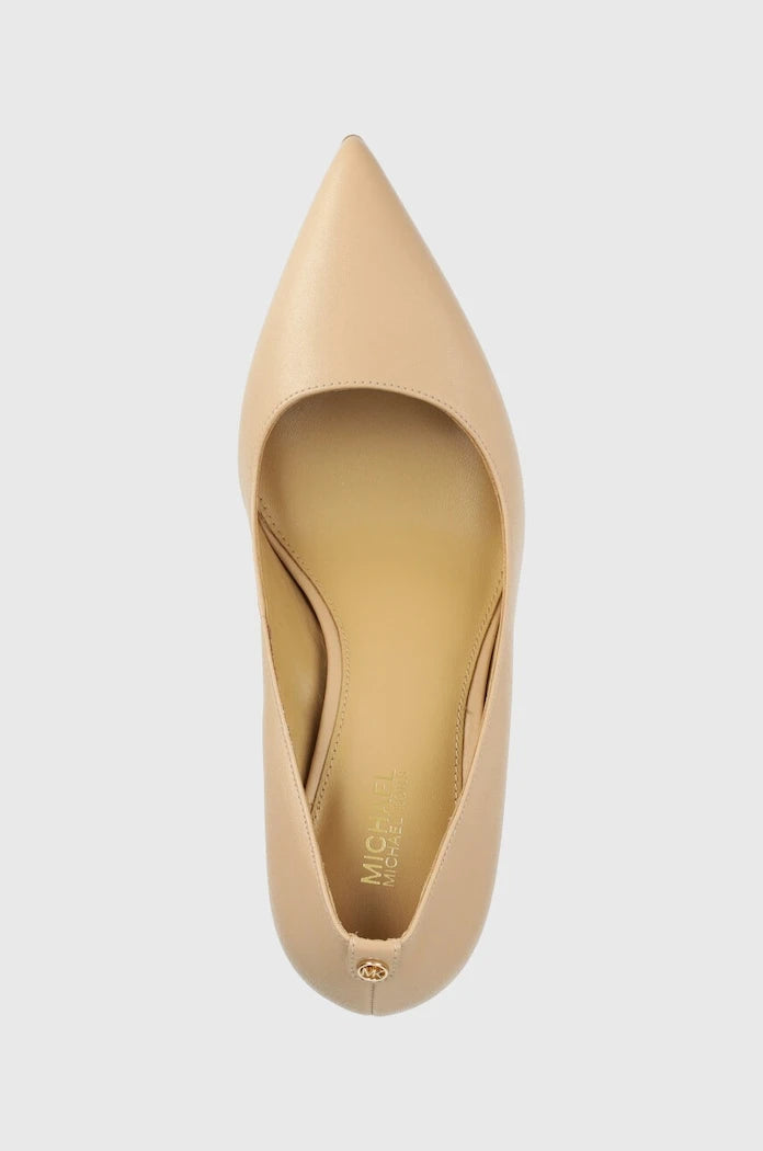 Кожени обувки с висок ток MICHAEL Michael Kors Alina
