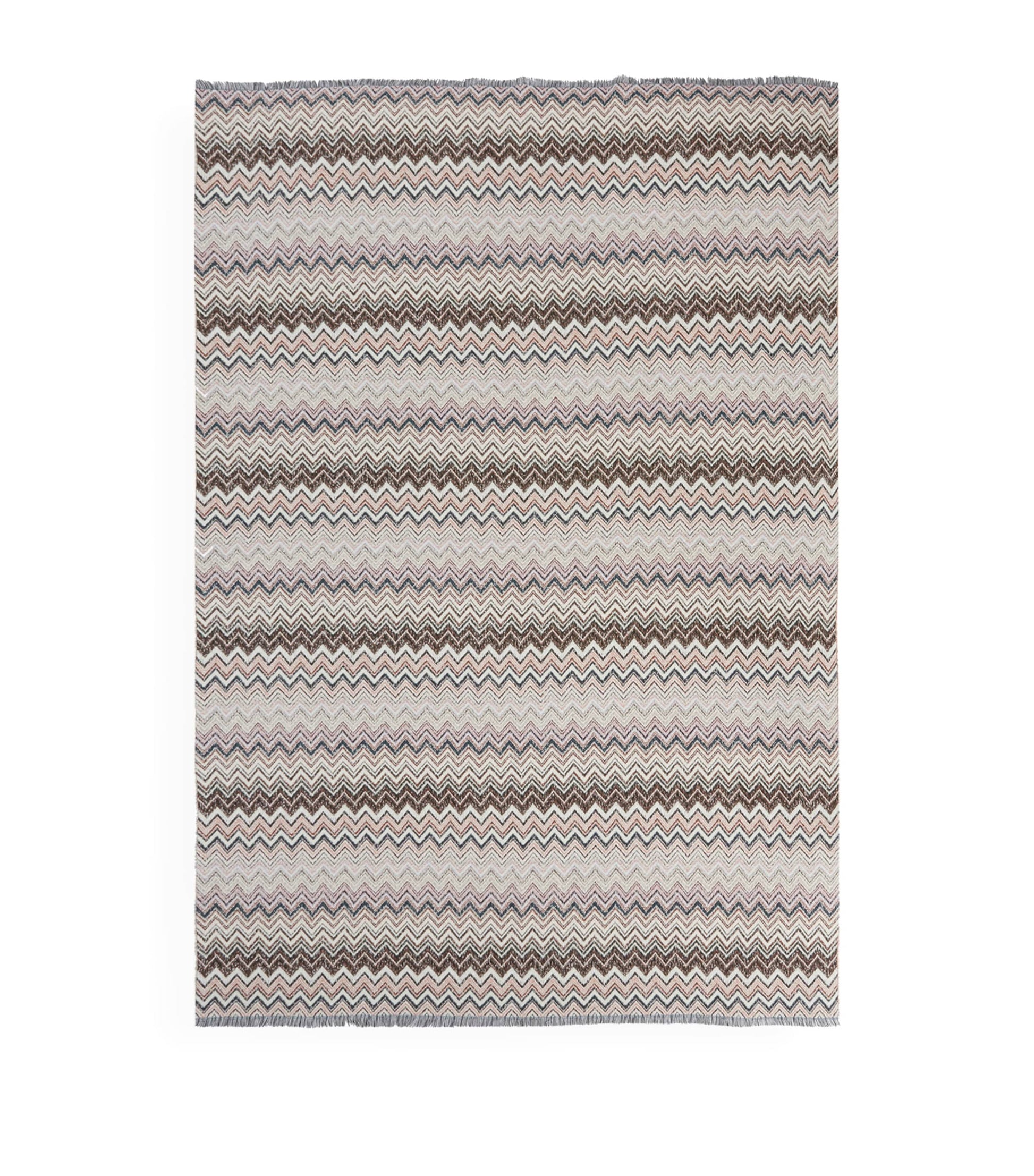 Wool-Blend Forest Throw (130cm x 195cm)